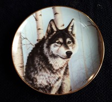 Early Winter Watch Limited Edition Plate - T crown - the franklin mint