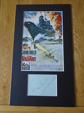 John Mills Genuine Signed