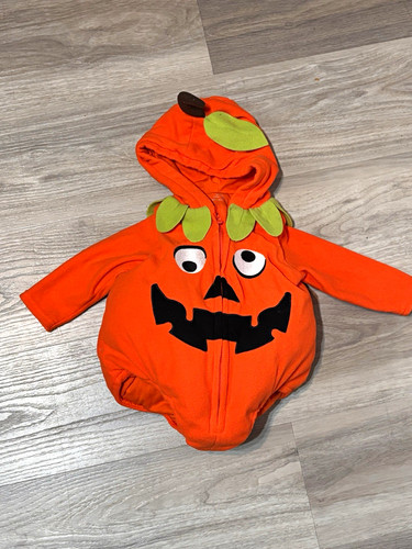 Hooded baby pumpkin halloween - baby,