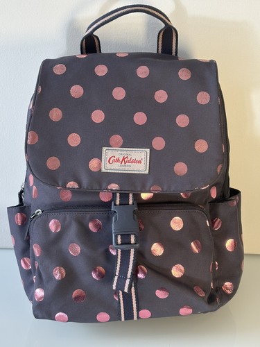 Cath kidston dark grey polka - grey,
