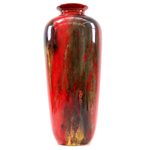 Royal doulton sung flambe vase - doulton,