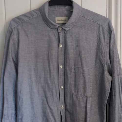 Oliver spencer mens blue white - spencer,