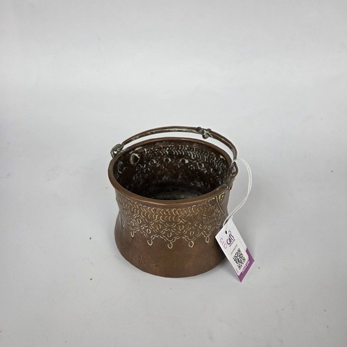 Miniature copper cauldron - cauldron, pot