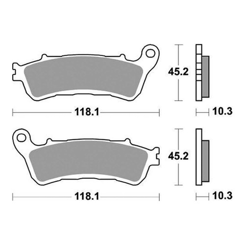 Ant brake pads - ant, 953sp