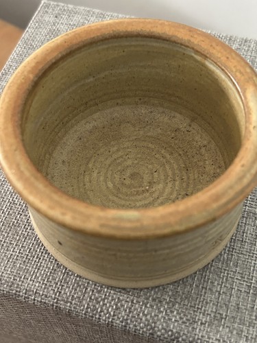 Studio pottery signed - pottery,
