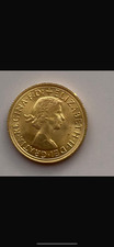 Gold full sovereign 1963 Queen Elizabeth