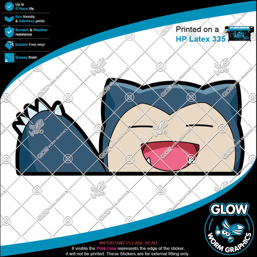 Pokemon snorlax peeking - pokemon, car