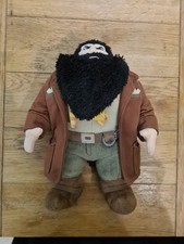 HARRY POTTER - Rubeus Hagrid Plush Soft Toy 10" Tall , Trudi - 2001
