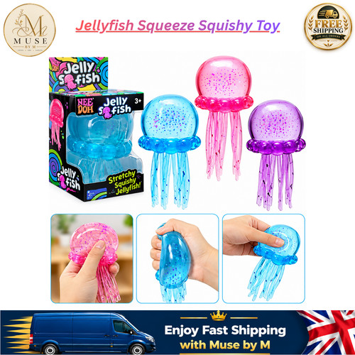 Needoh jellyfish jelly squish - jelly,
