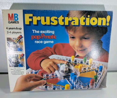 Frustration board game 1986 - board,