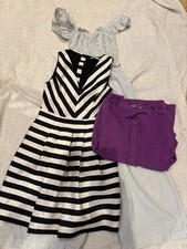 3 x pack ladies clothes jigsaw banana stylecheat jumpsuit top dress Size SX / 6 