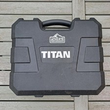 Titan Drill Driver Storage Case TTI700DDH. Case Only Black Tool Box