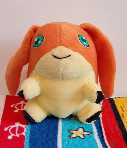 Digimon patamon soft plush toy - digimon,