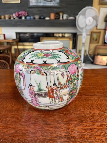 Chinese rose medallion famille - rose,