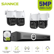 SANNCE 5MP Full Color CCTV