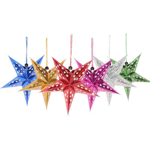 Lampshade christmas paper star - lampshade,