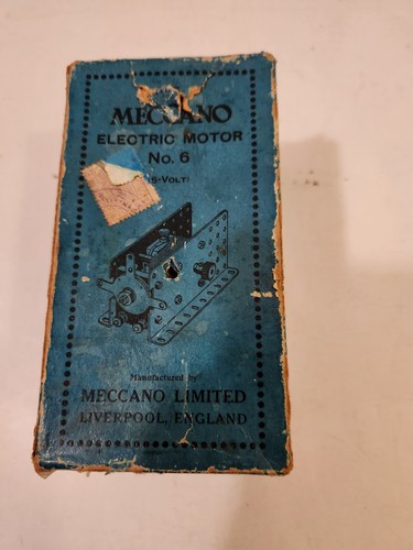Meccano electric motor - meccano,