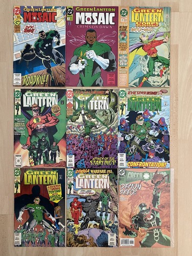 Comics green lantern job - green,