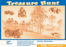 Treasure Hunt Poster Game For