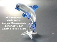 Miniature Glass DOLPHIN