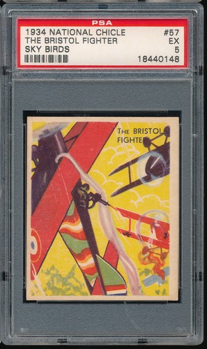 1934 national chicle sky - chicle, birds