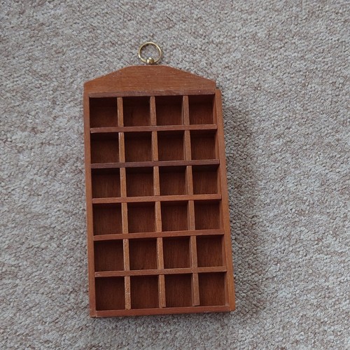 Wooden wall mounted thimble - wall-mounted,