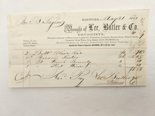 1853 antique lee butler - antique,
