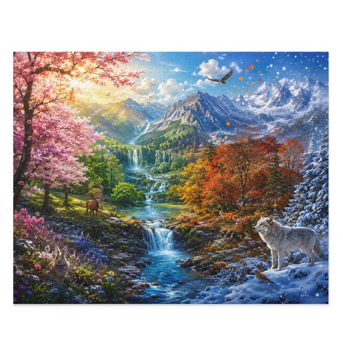 Four seasons mountain - four,