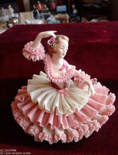 Dresden lace porcelain - lace,