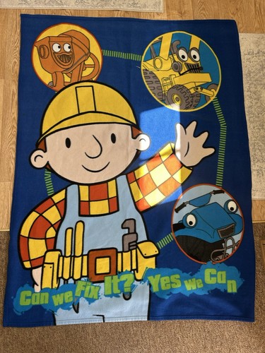 Vintage bob the builder - bob, fleece