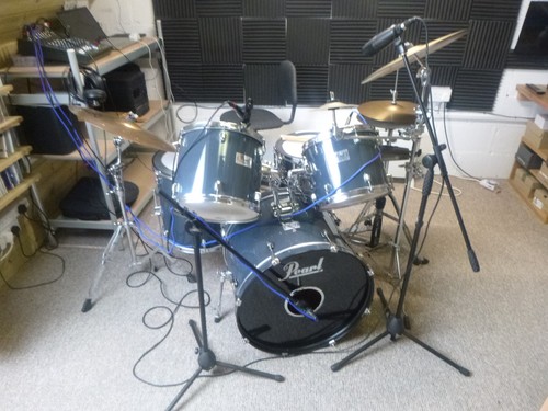Pearl forum blue drum - forum,