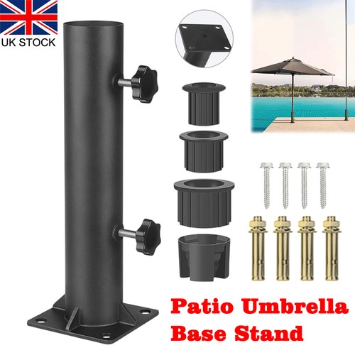 Heavy duty metal parasol stand - metal,