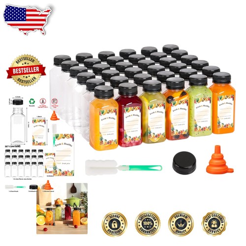 Juice bottles 8oz - bottles,