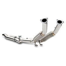 STAINLESS EXHAUST FRONT DECAT