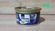 🌟 8 Pack Coshida Cat Food Premium Mousse 100% Complete Nutrition Adult Tins 🌟