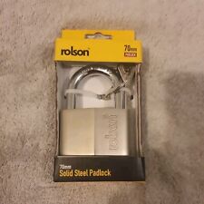 70mm Solid Steel Padlock -