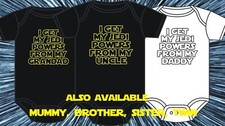 STAR WARS BABY GROW JEDI POWERS FROM MY UNCLE LIKE MY DADDY SKYWALKER YODA NEW