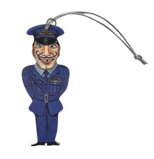 Hanging RAF Officer Decoration - RAF Officer Christmas Tree Decoration -TS5-D