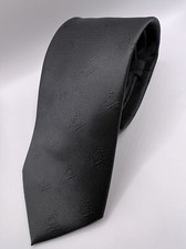 Craft Masonic Square And Compass Black Tie Handmade Masonic Lodge Gift Tie