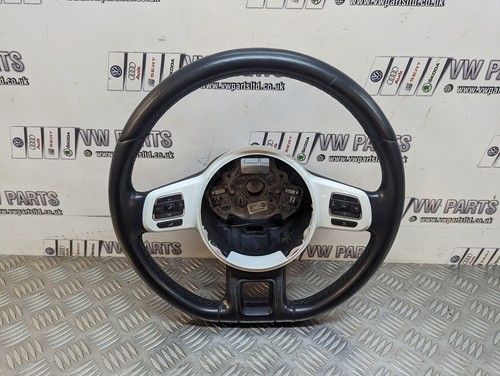 Leather flat bottom - leather, steering