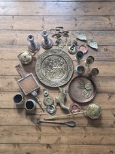Antique Vintage Job Lot Brass