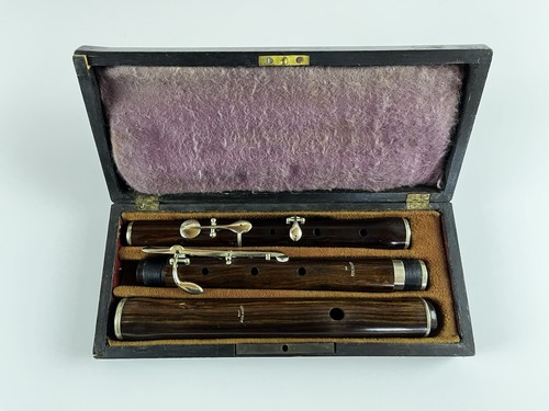 French truss flute wooden - french,