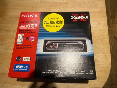 Sony radio mp3 - wma, xplod