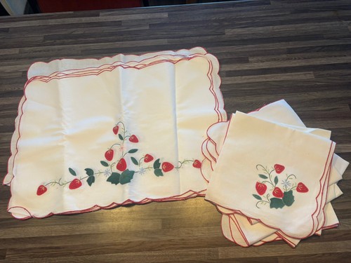 Vtg madeira linen - linen, appliqué