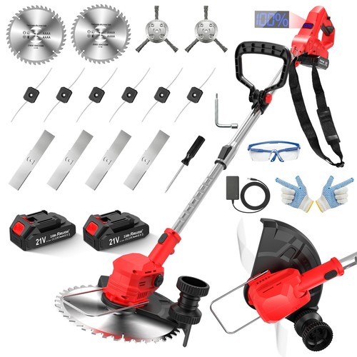 Forluoai cordless strimmer - cordless,