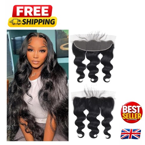 Real human hair - real, 13x4