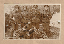 WW1 POSTCARD. ROYAL FUSILIERS