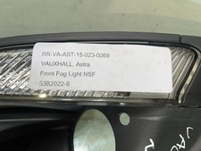VAUXHALL Astra 2015 Front Fog Light NSF 662588537