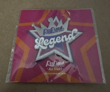 RuPaul Drag Race All Stars Legendary Legend Star Enamel Badge
