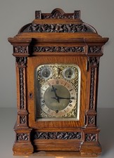 Super Large High Quality Winterhalder & Hofmeier German 5 Gong Striking Clock